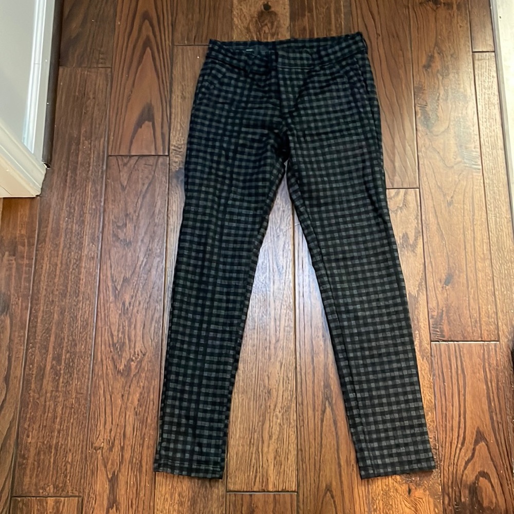 Kut From The Kloth Black and Grey Plaid Size 0 Petite - stitch fix